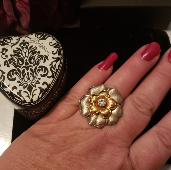 Brighton Jewelry - Brighton Flower Ring Size 8